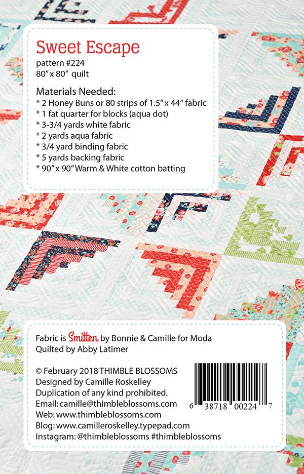 Sweet Escape - Quilt Pattern