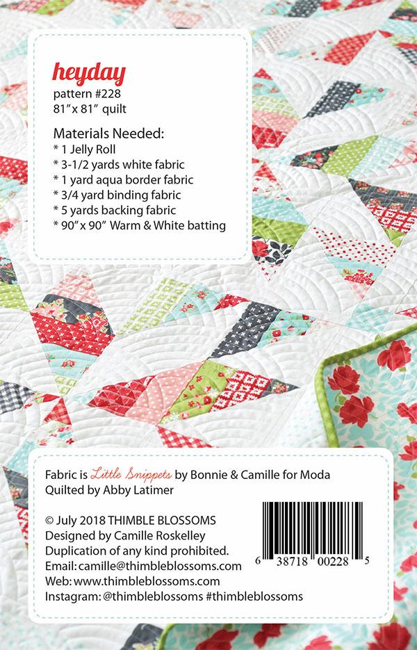 Heyday - Quilt Pattern
