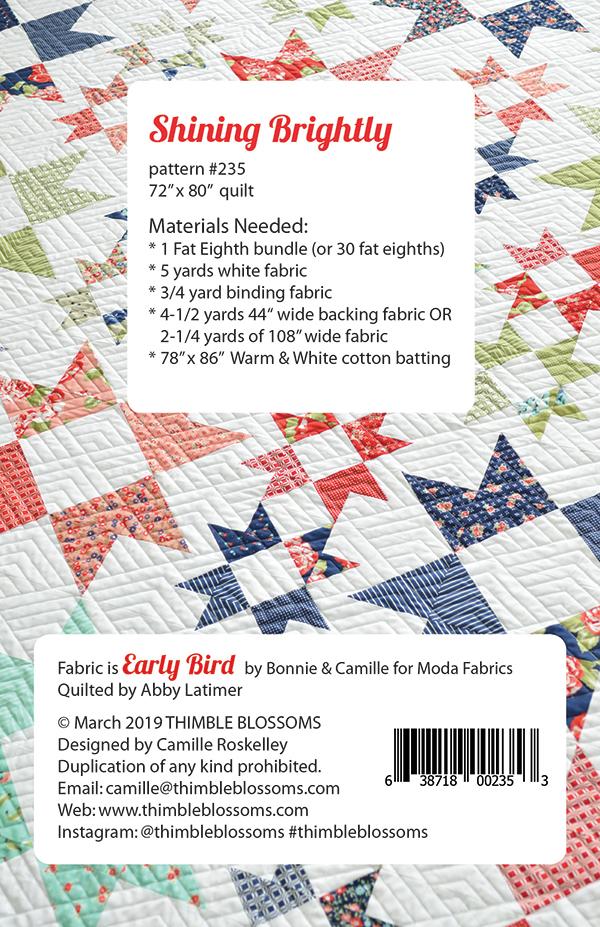 Shining Brightly - Quilt Pattern