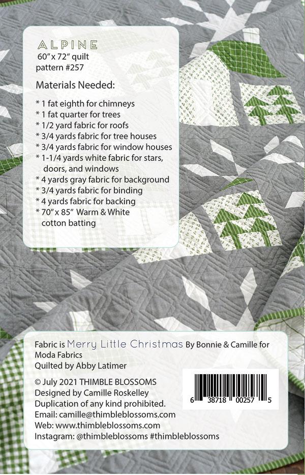 Alpine Pattern - Quilt Pattern