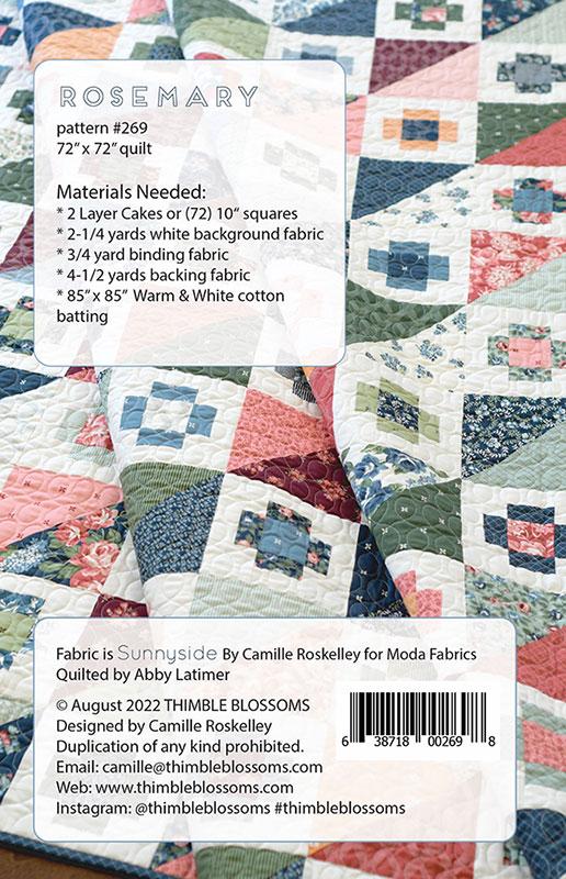 Rosemary - Quilt Pattern