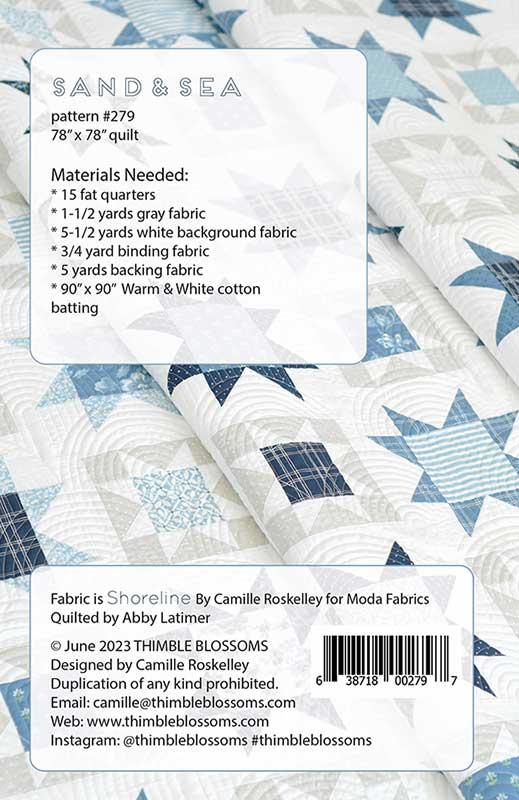 Sand & Sea - Quilt Pattern