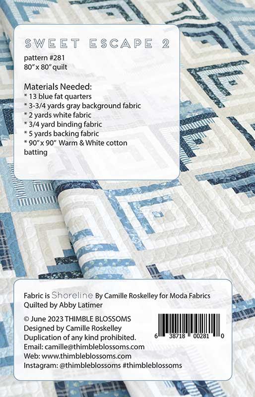 Sweet Escape 2 - Quilt Pattern