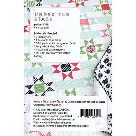 Under the Stars - Quilt Pattern