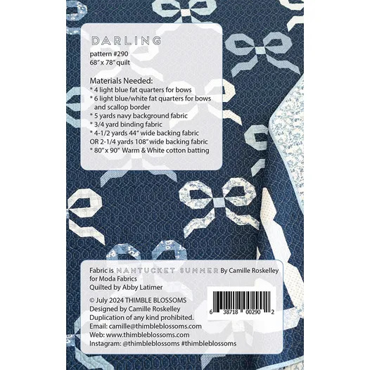 Darling - Quilt Pattern