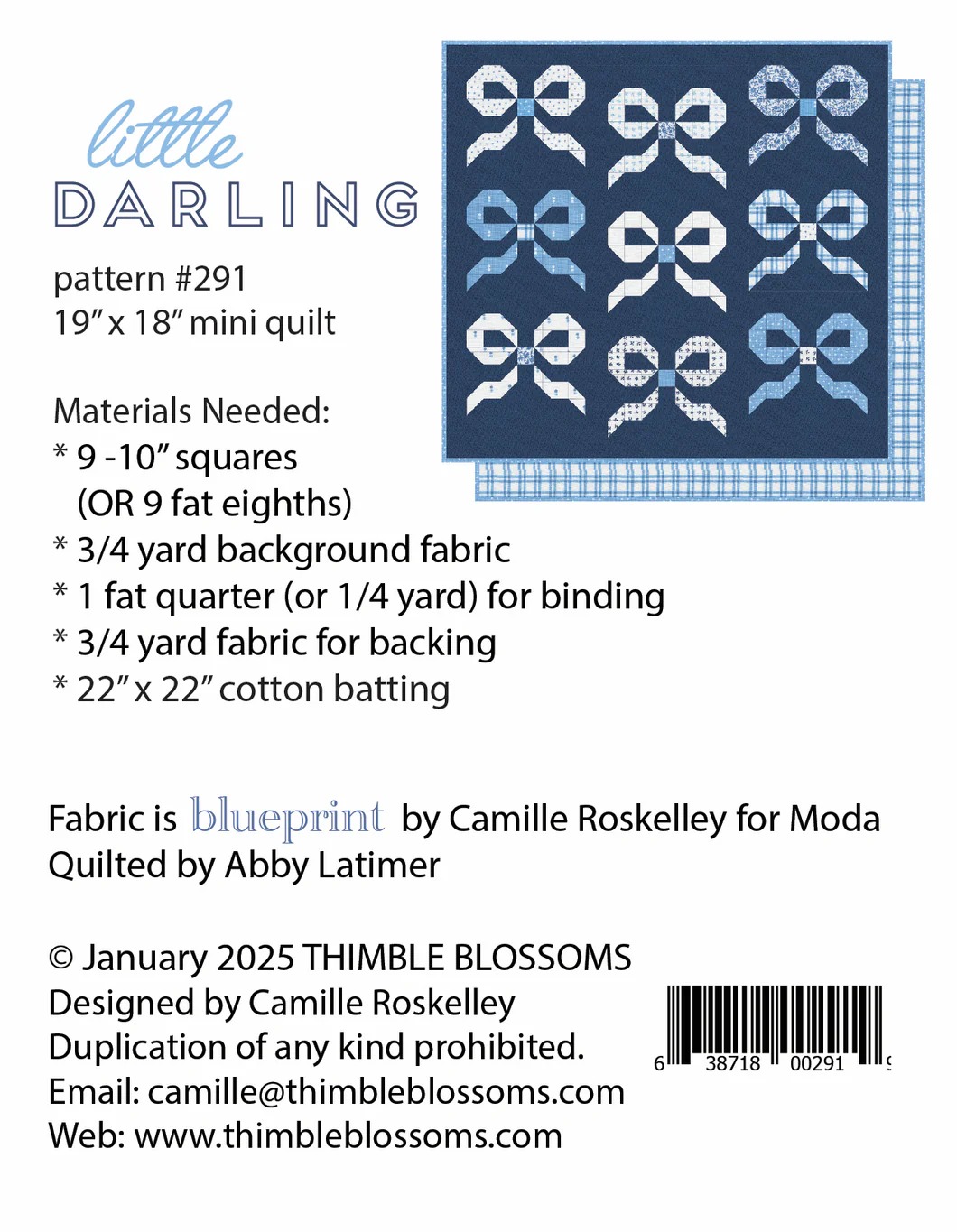 Little Darling - Quilt Pattern