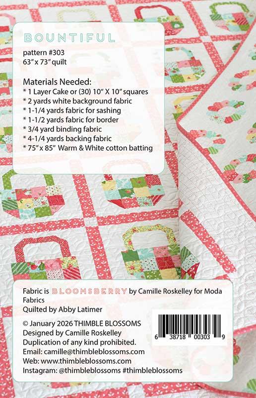 Bountiful - Quilt Pattern