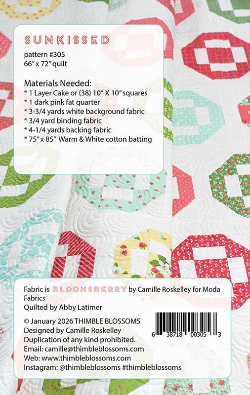 Sunkissed - Quilt Pattern