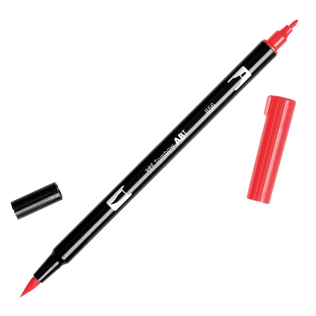 Tombow Dual Brush Marker - 856 Poppy Red