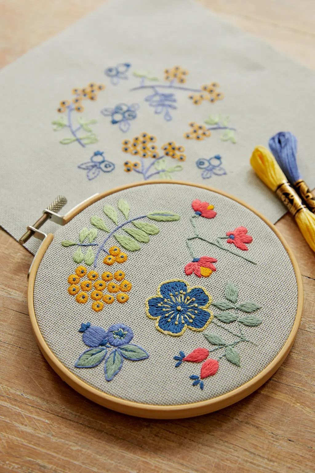 Forest Fruits - Embroidery Kit
