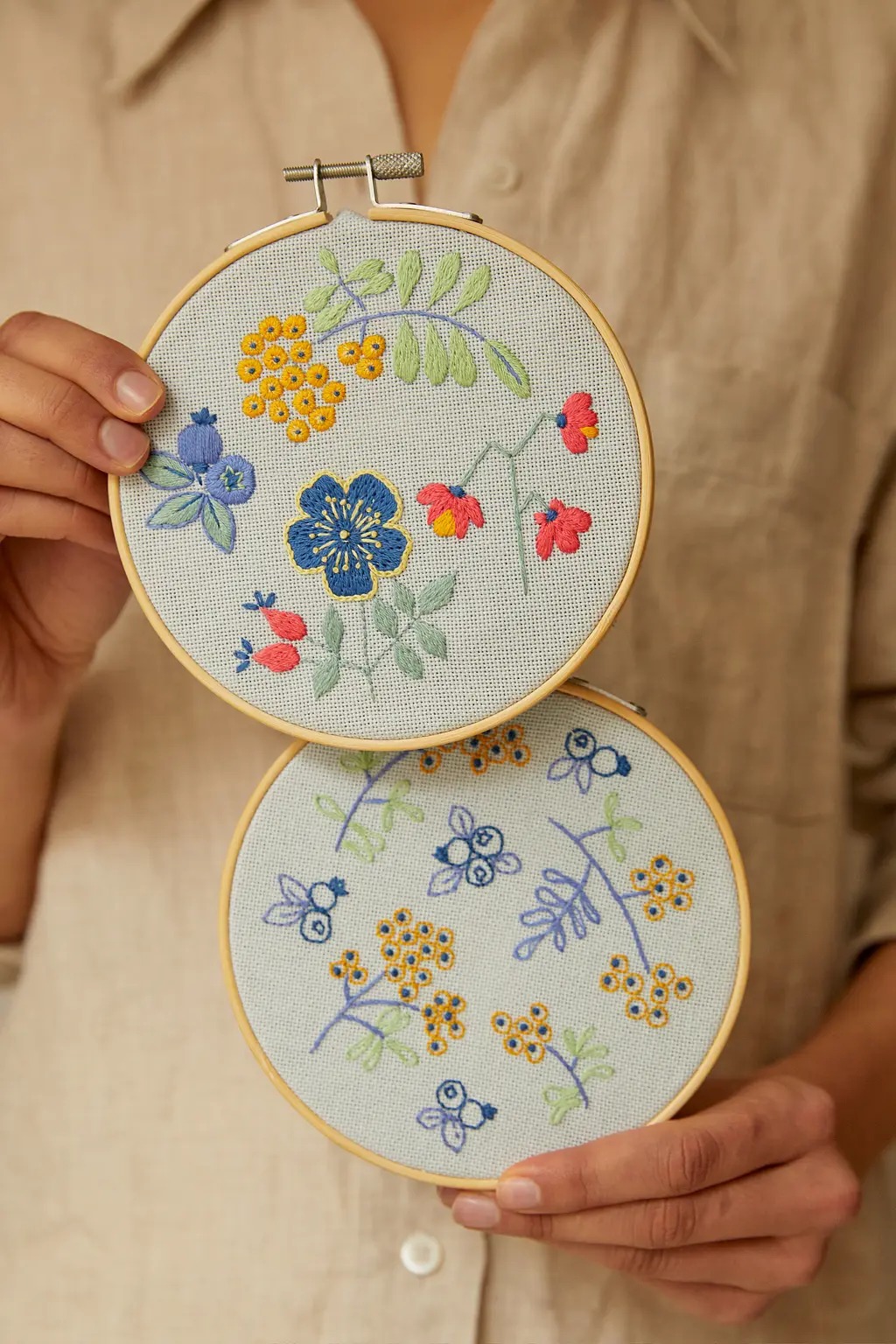 Forest Fruits - Embroidery Kit