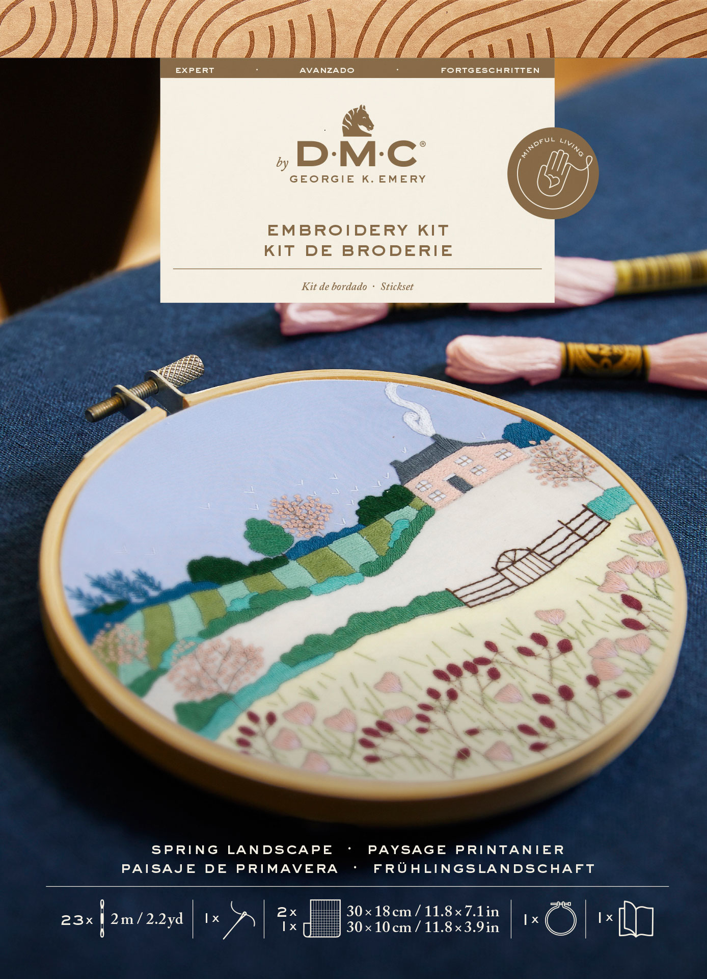 Spring Landscape - Embroidery Kit