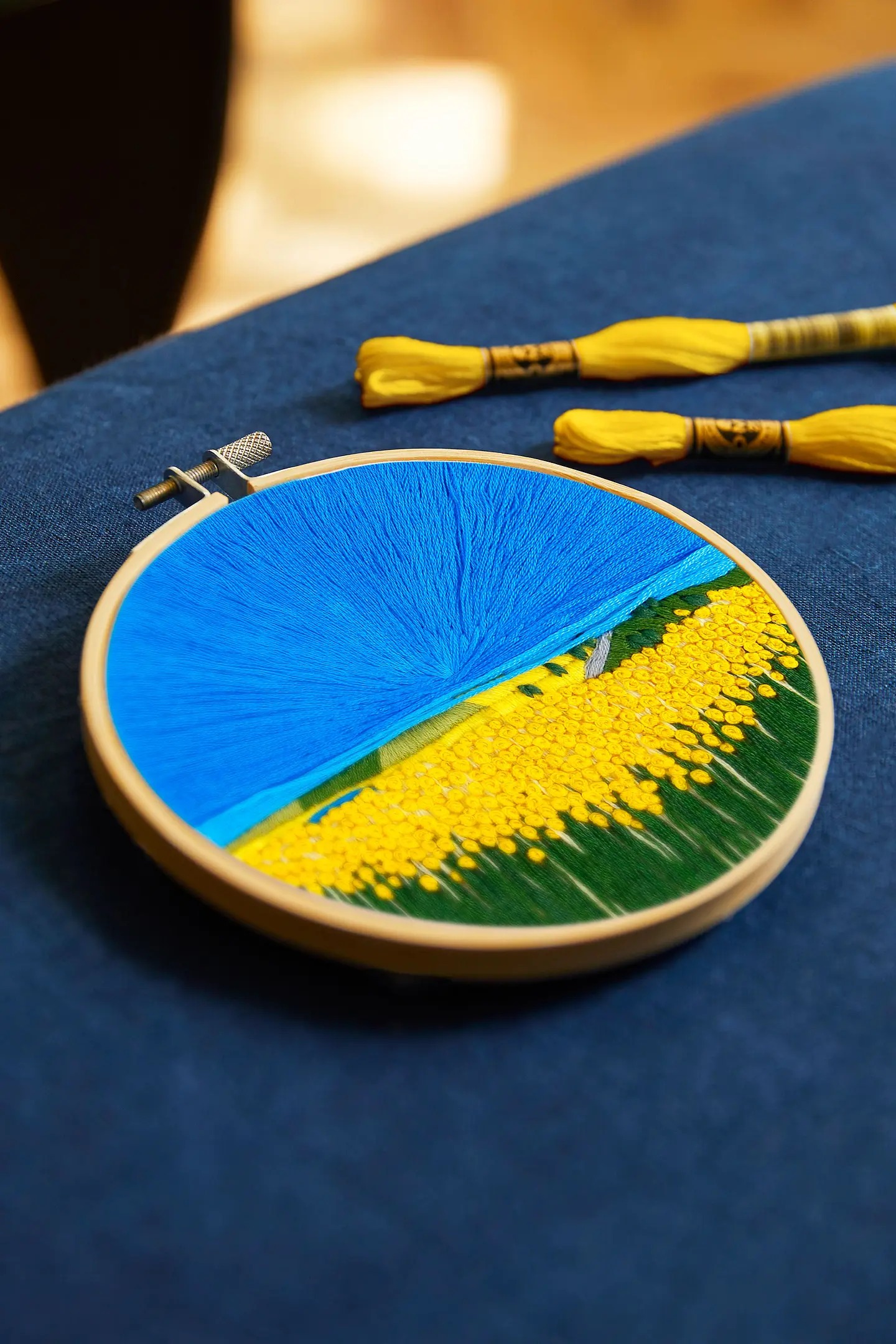 Sunflower Fields - Needlepoint Kit