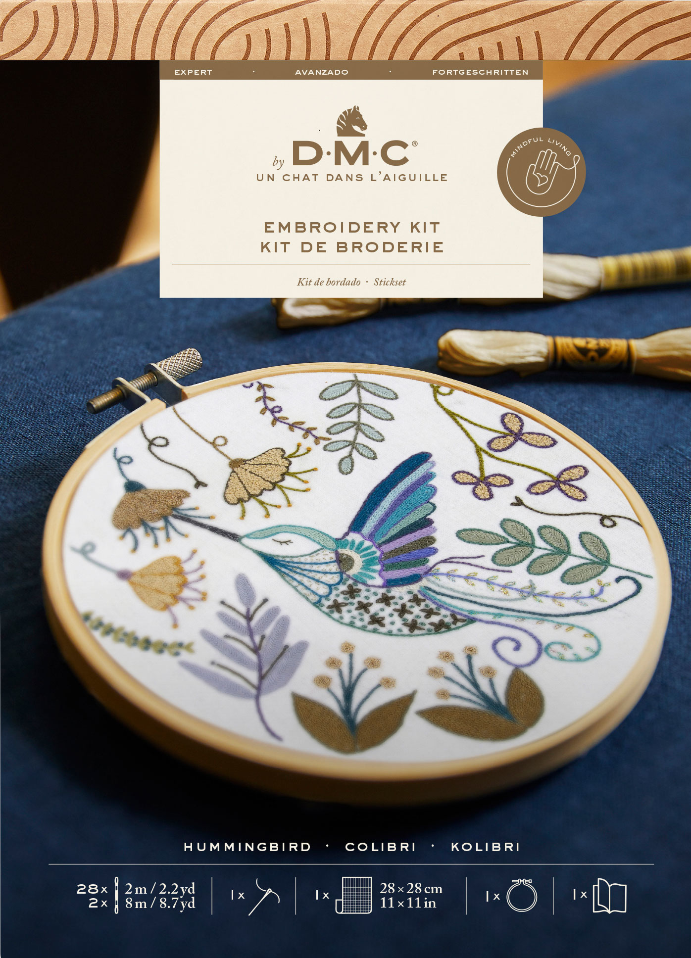 Hummingbird - Embroidery Kit