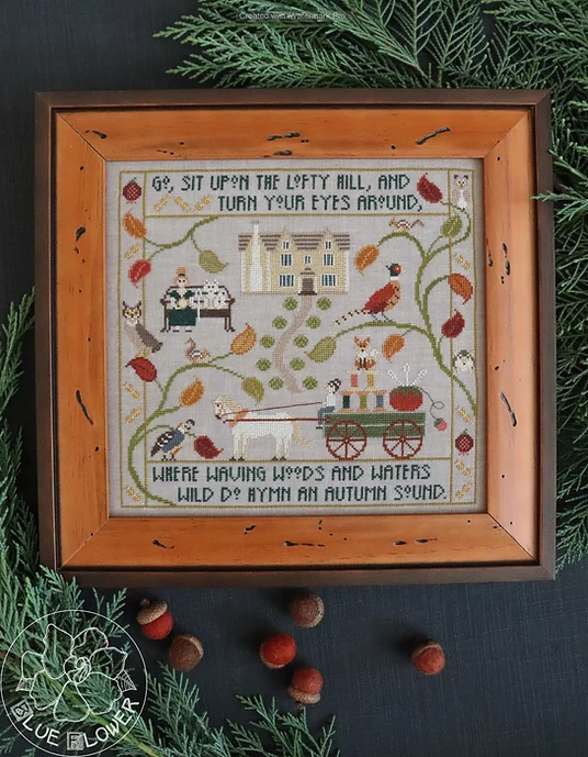 Autumn's Hymn - Cross Stitch Pattern