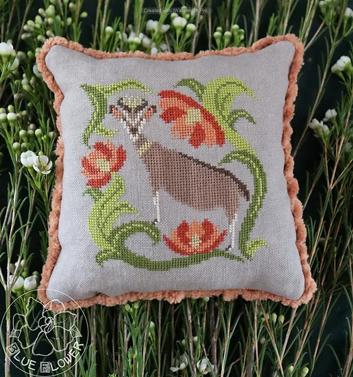 Tudor Goat - Cross Stitch Pattern