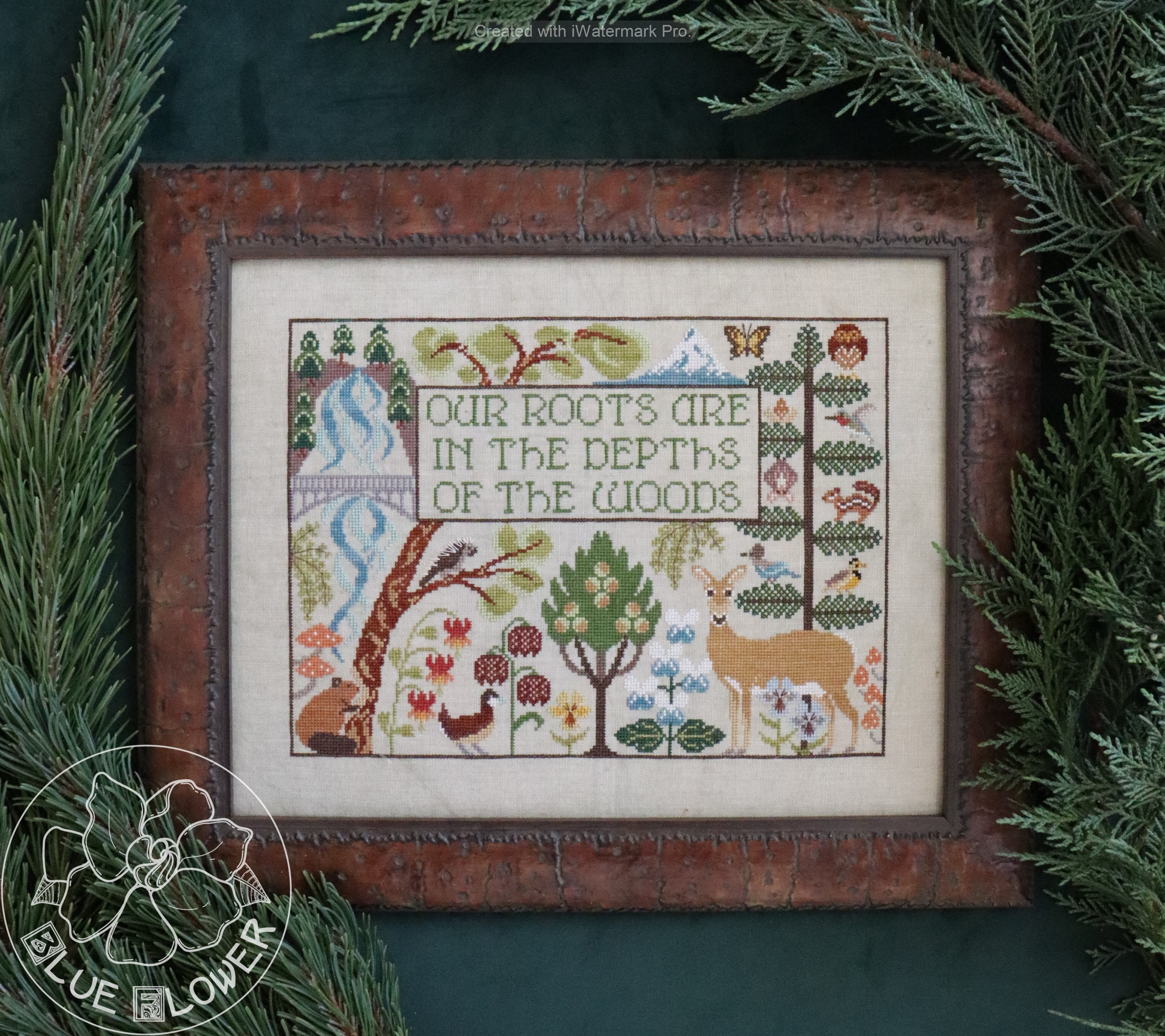 Forest Home - Cross Stitch Pattern