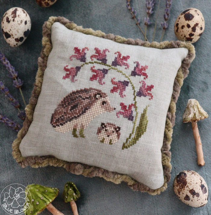Hedgehog & Hyacinth - Cross Stitch Pattern