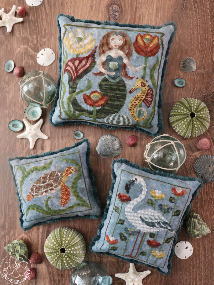 Autumn Mermaid - Cross Stitch Pattern