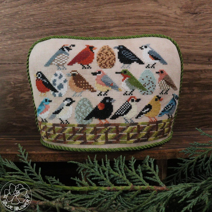 Birdy Bowl - Cross Stitch Pattern
