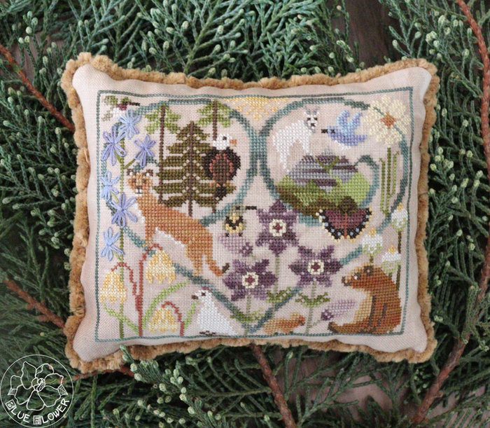 Heart Of The Mountains - Cross Stitch Pattern