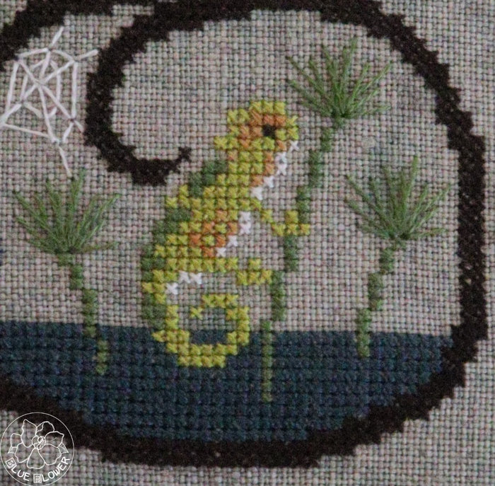 Spooky Shoebill - Cross Stitch Pattern