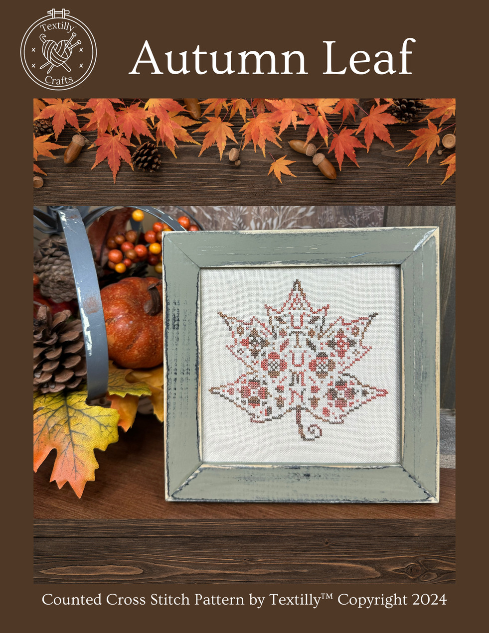 Autumn Leaf - Cross Stitch Pattern