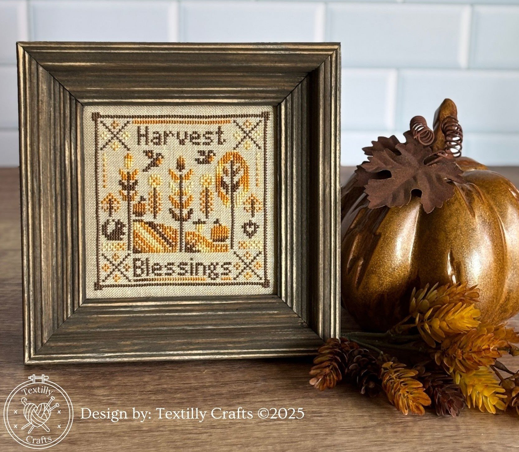 Harvest Blessings - Cross Stitch Pattern