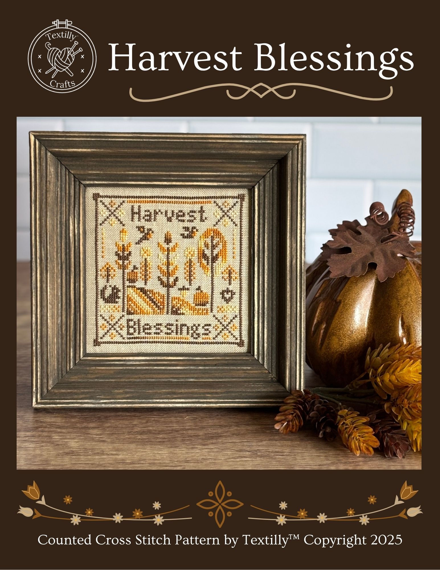 Harvest Blessings - Cross Stitch Pattern
