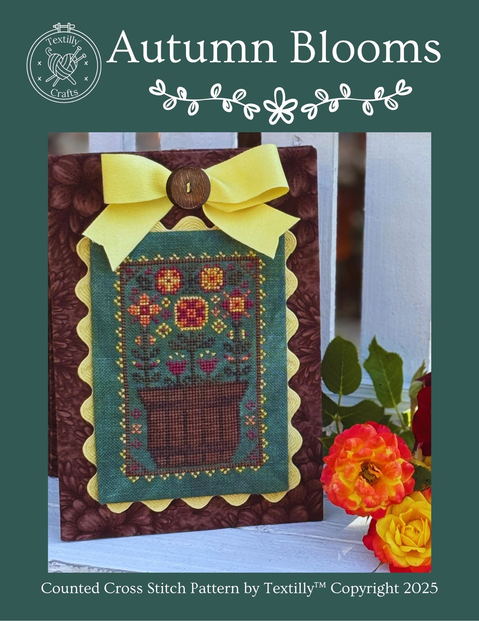 Autumn Blooms - Cross Stitch Pattern