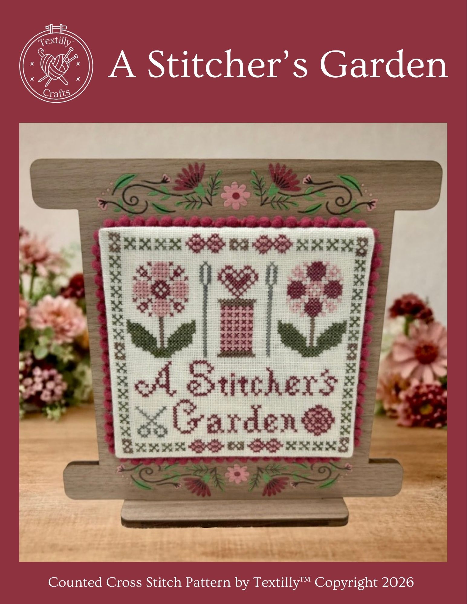 A Stitcher's Garden - Cross Stitch Pattern