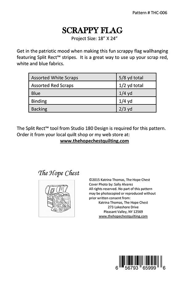 Scrappy Flag - Quilt Pattern