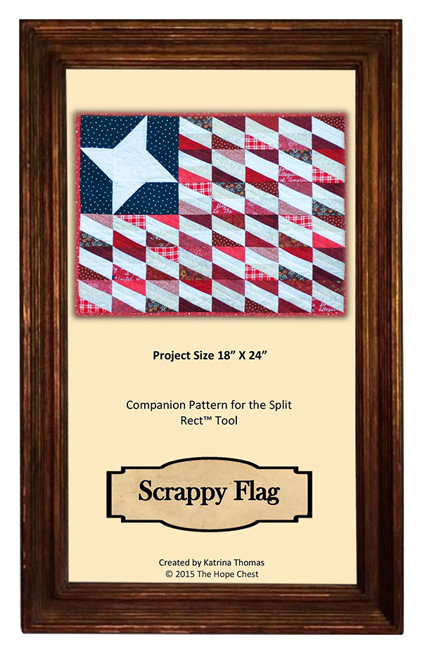 Scrappy Flag - Quilt Pattern