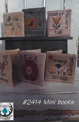 Mini Books - Cross Stitch Pattern