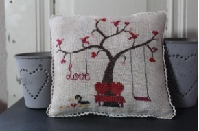 Love Tree - Valentines Cross Stitch Pattern