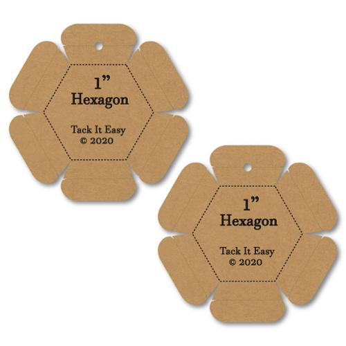 Tack it Easy 1" Hexagon Gadget - Paper Piecing Tool