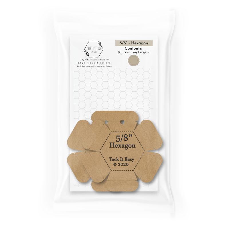 Tack it Easy 5/8" Hexagon Gadget - Paper Piecing Tool