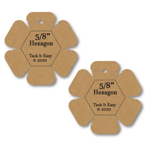 Tack it Easy 5/8" Hexagon Gadget - Paper Piecing Tool