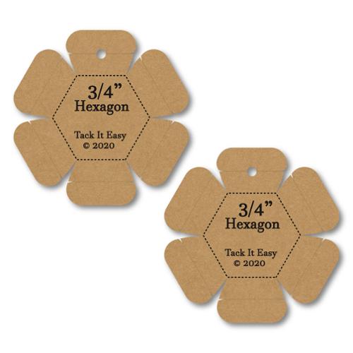 Tack it Easy 3/4" Hexagon Gadget - Paper Piecing Tool