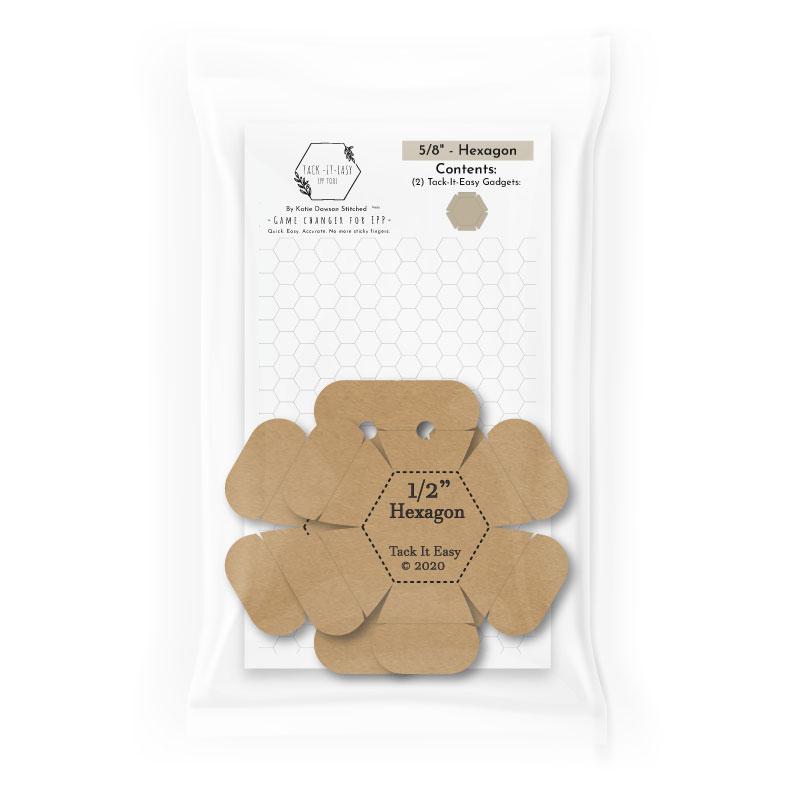 Tack It Easy 1/2" Hexagon Gadget - Paper Piecing Tool