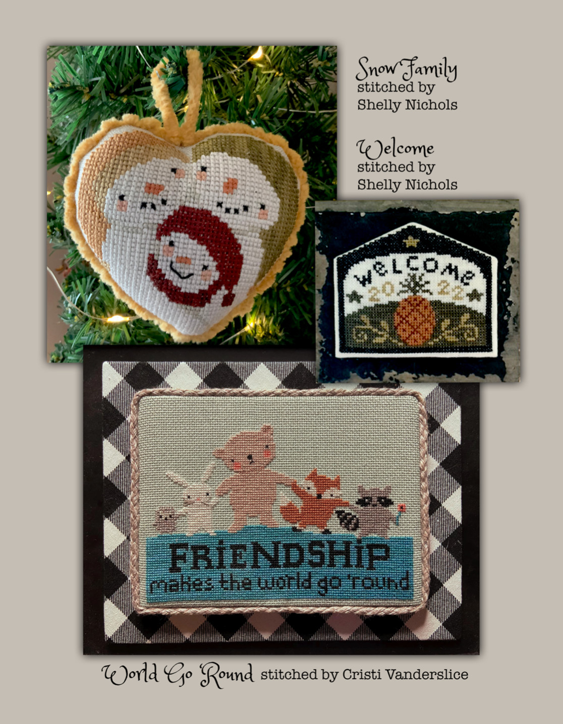 Flurry - 9 Designs - Cross Stitch Pattern