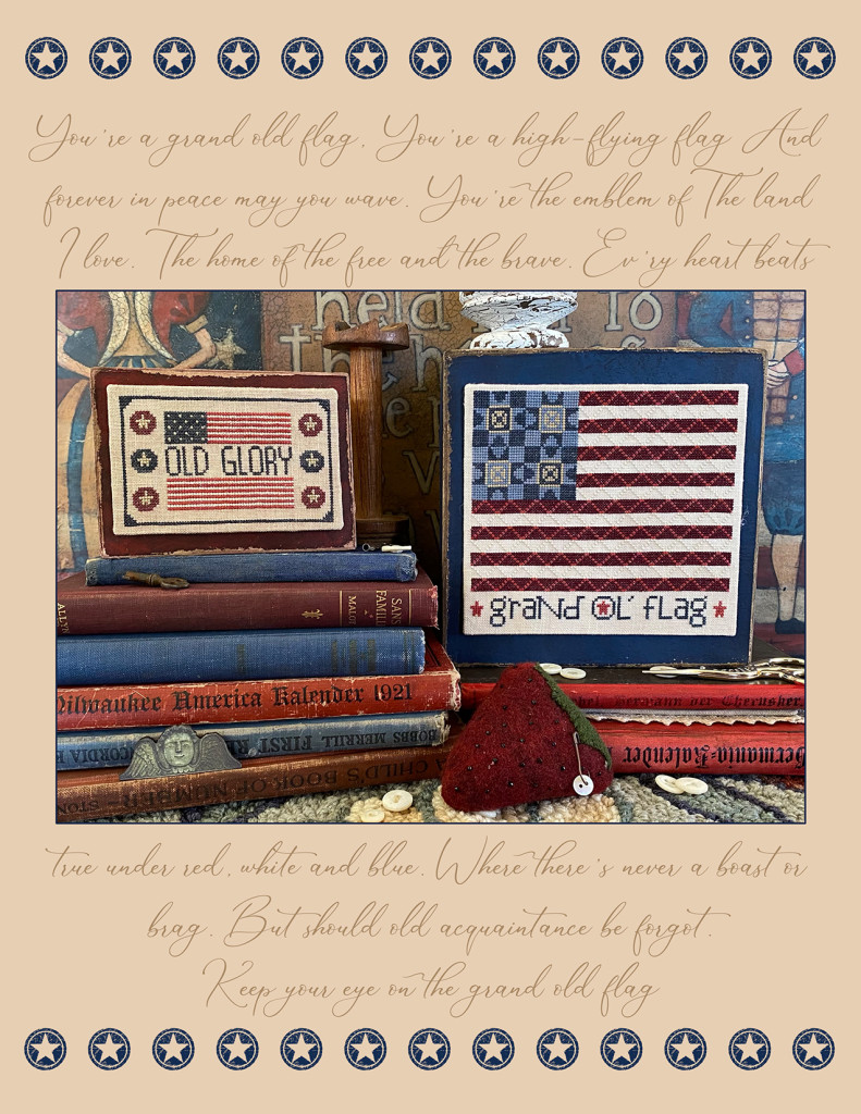 Broad Stripes & Bright Stars - 7 Designs - Cross Stitch
