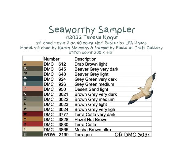 Seaworthy - Cross Stitch Book