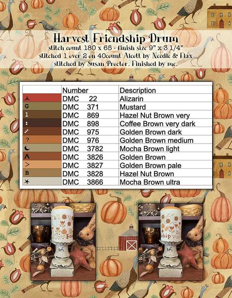 Harvest Friendship - Cross Stitch Book