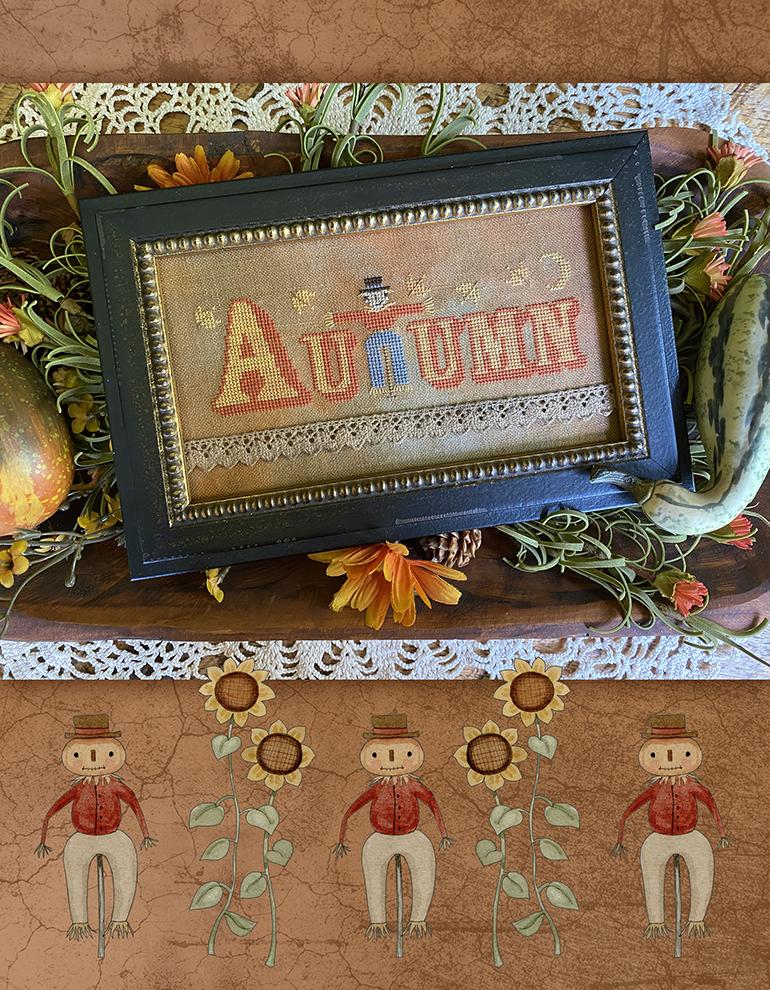 Hello Autumn - Cross Stitch Book