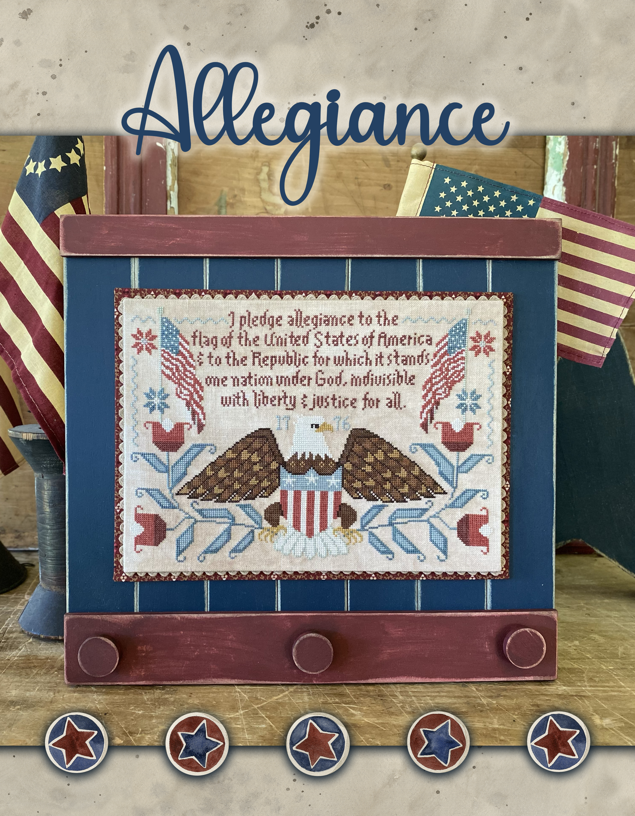Hello America - Cross Stitch Book