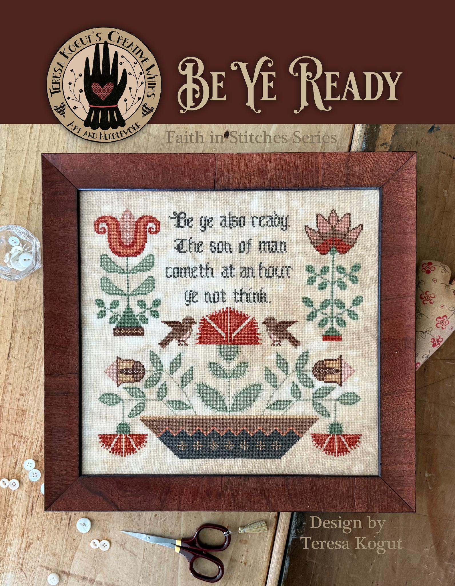 Be Ye Ready - Christian Cross Stitch Book