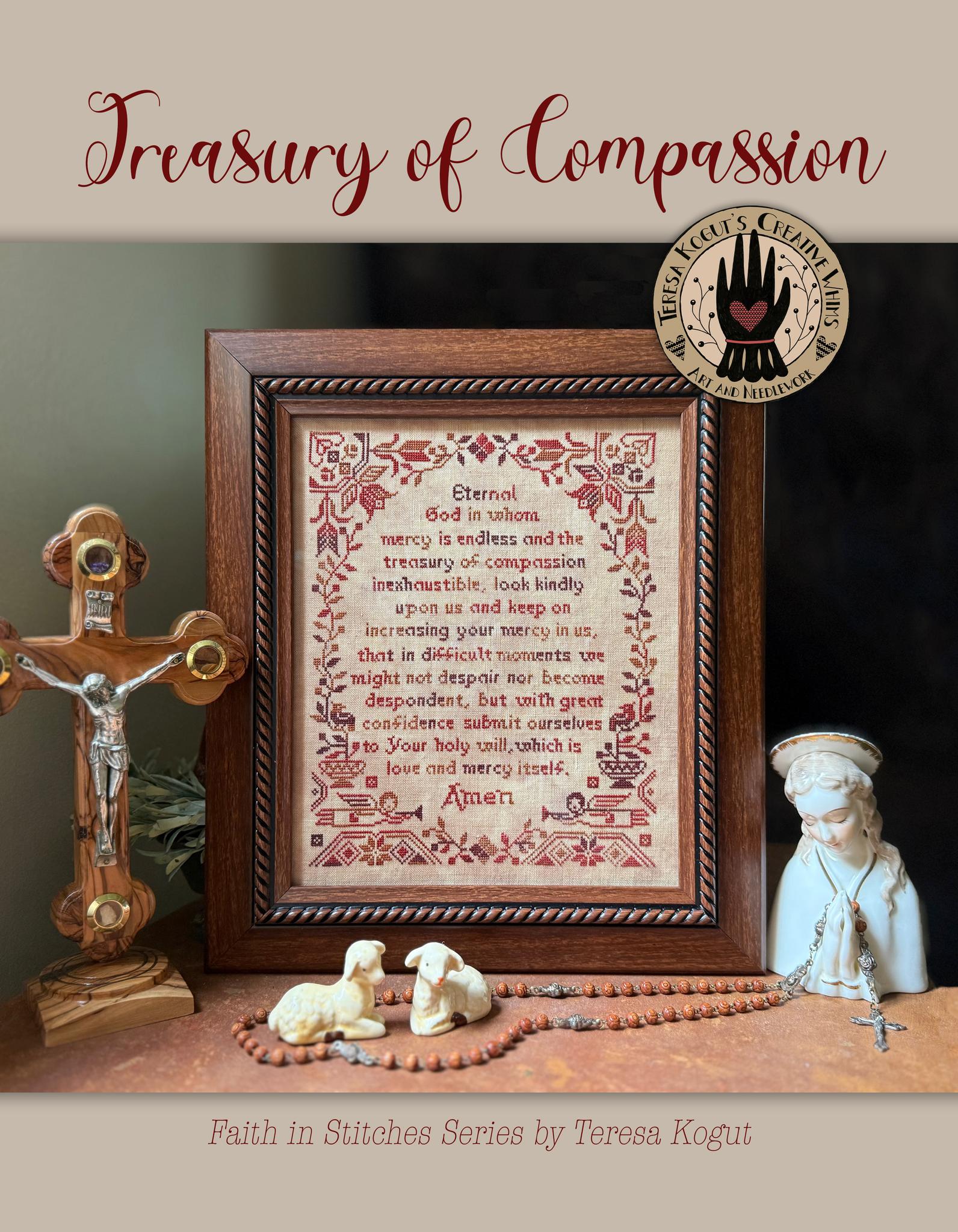 Treasury of Compassion - Christian Cross Stitch Book