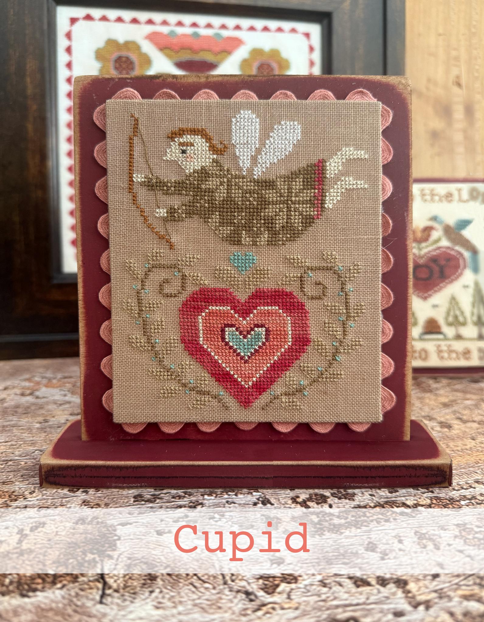 Hello Love - Valentines Cross Stitch Pattern