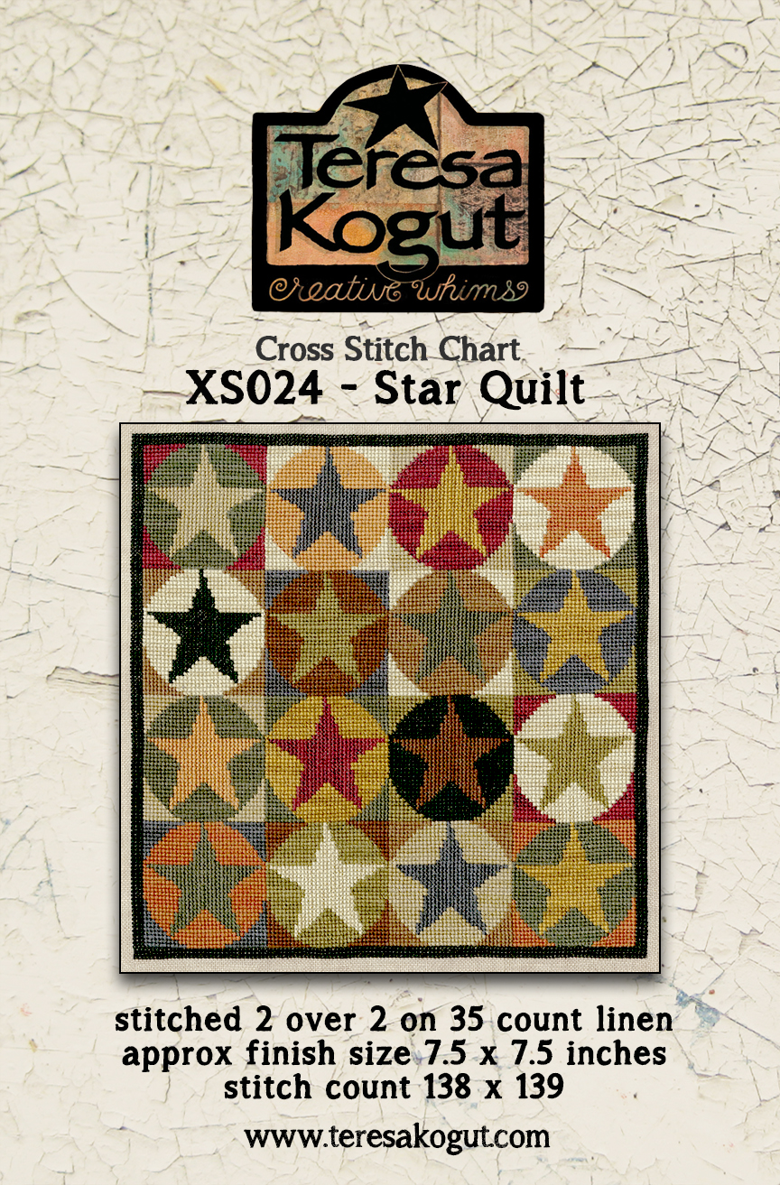 Star Quilt - Cross Stitch Pattern